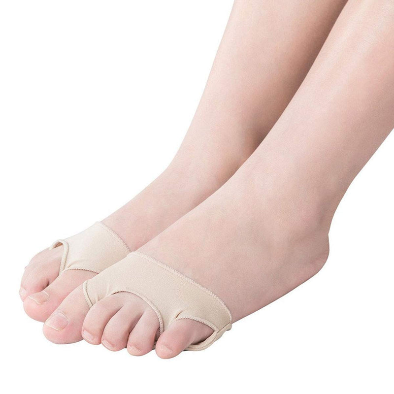 Pedimend Fabric Gel Metatarsal Cushion (1PAIR) - Hard Skin Morton's Neuroma Support - Best for Callus, Blisters, Forefoot Pain - Hallux Valgus Care - Big & Little Toe Overlap - Foot Care - NewNest Australia