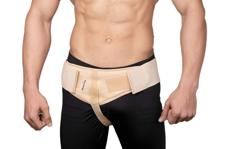 Wonder care - Hernia Truss for Men for Left- Hernia trusses for Left, Comfort Truss Hernia Belt, Hernia Truss inguinal, Hernia Support for Men and Groin Hernia Support Left Side- S - NewNest Australia