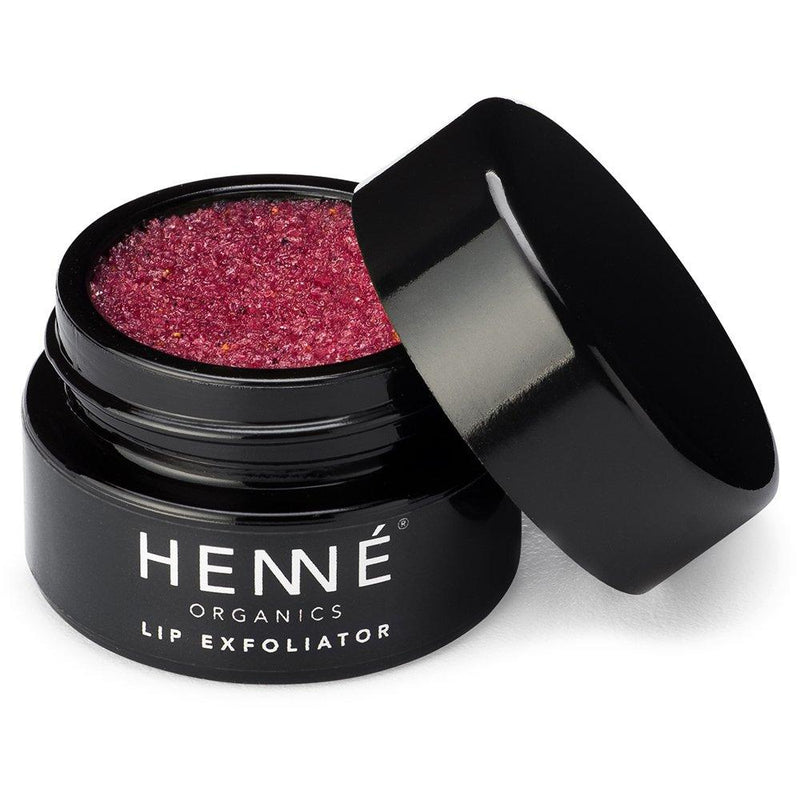 Henné Organics Lip Exfoliator - Natural and Organic Sugar Scrub - Nordic Berries - NewNest Australia