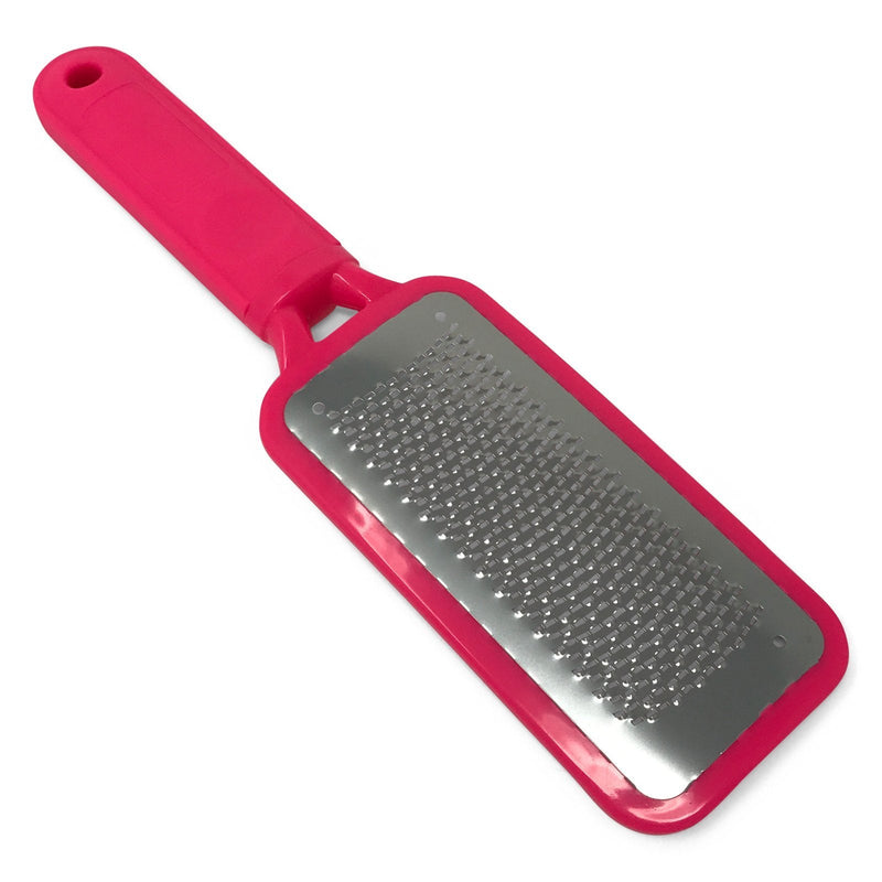 Foot Rasp File Tool for Hard Skin - Stainless Steel Foot Heel File, Dead Hard Rough Skin Callus Remover Foot Care Pedicure Tool for Cracked Feet, Pink - NewNest Australia