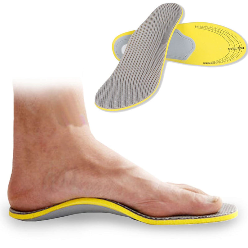 Pedimend Foot Arch Support Orthotic Insoles | Shoes Trainers Sandals Slippers Work Hiking Walking Boot Inserts Flat Feet | For Men & Women Foot Raise Cushion | Plantar Fasciitis High Arch Comfort Pad - NewNest Australia