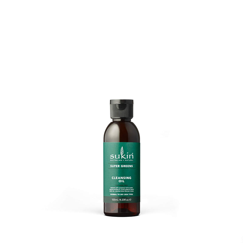 Sukin Australian Natural Super Greens Detoxifying Cleansing Oil 125ml - NewNest Australia