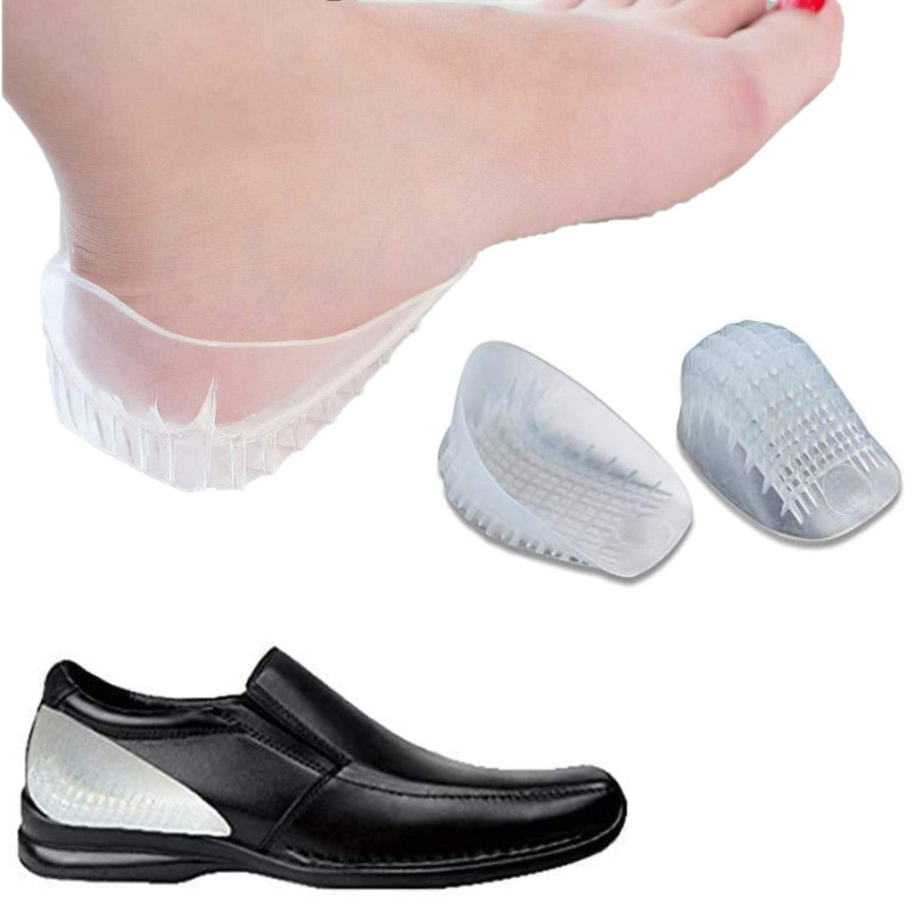 PEDIMEND Shock Absorbing Double Layer Heel Cups WHITE - Silicone Plantar Fasciitis Achilles Tendon Heel Support - relieve Bursitis, Heel Pain & Heel Spurs - For Men & Women - Foot Care - NewNest Australia