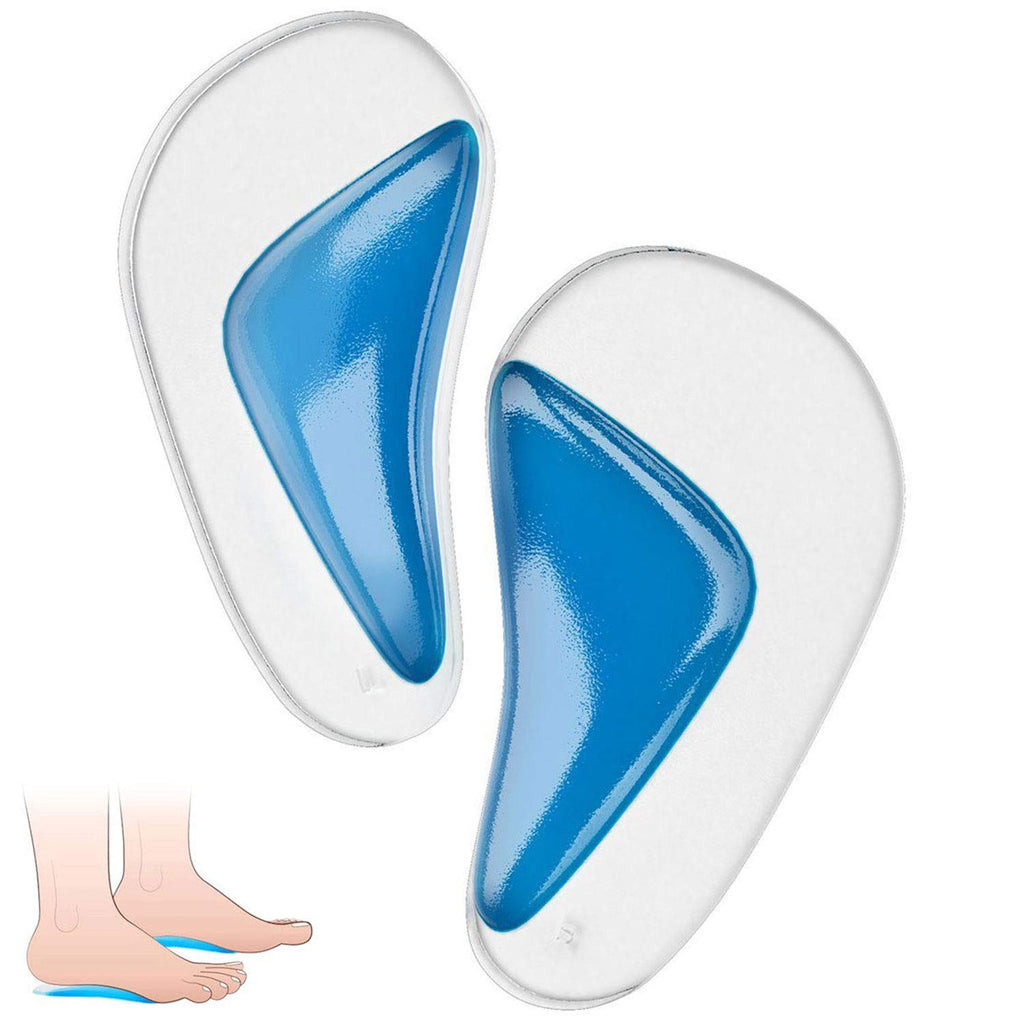 PEDIMEND™ 2 Pairs Orthotic Morton Neuroma Shock Absorber Shoe Insoles for Plantar Fasciitis | Arch Supports Over Pronation Flat Feet | Silica Gel Foot Pad Cushion | Orthopaedic Inserts Fallen Arches - NewNest Australia