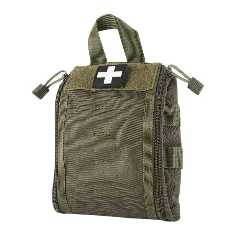 WYNEX First Aid EMT Bags, Tactical IFAK Medical Molle Pouch Military Utility Med Emergency EDC Pouches Outdoor Survival Kit Suit for Tactical Waist Belt Pack 1000 Nylon Army Green - NewNest Australia