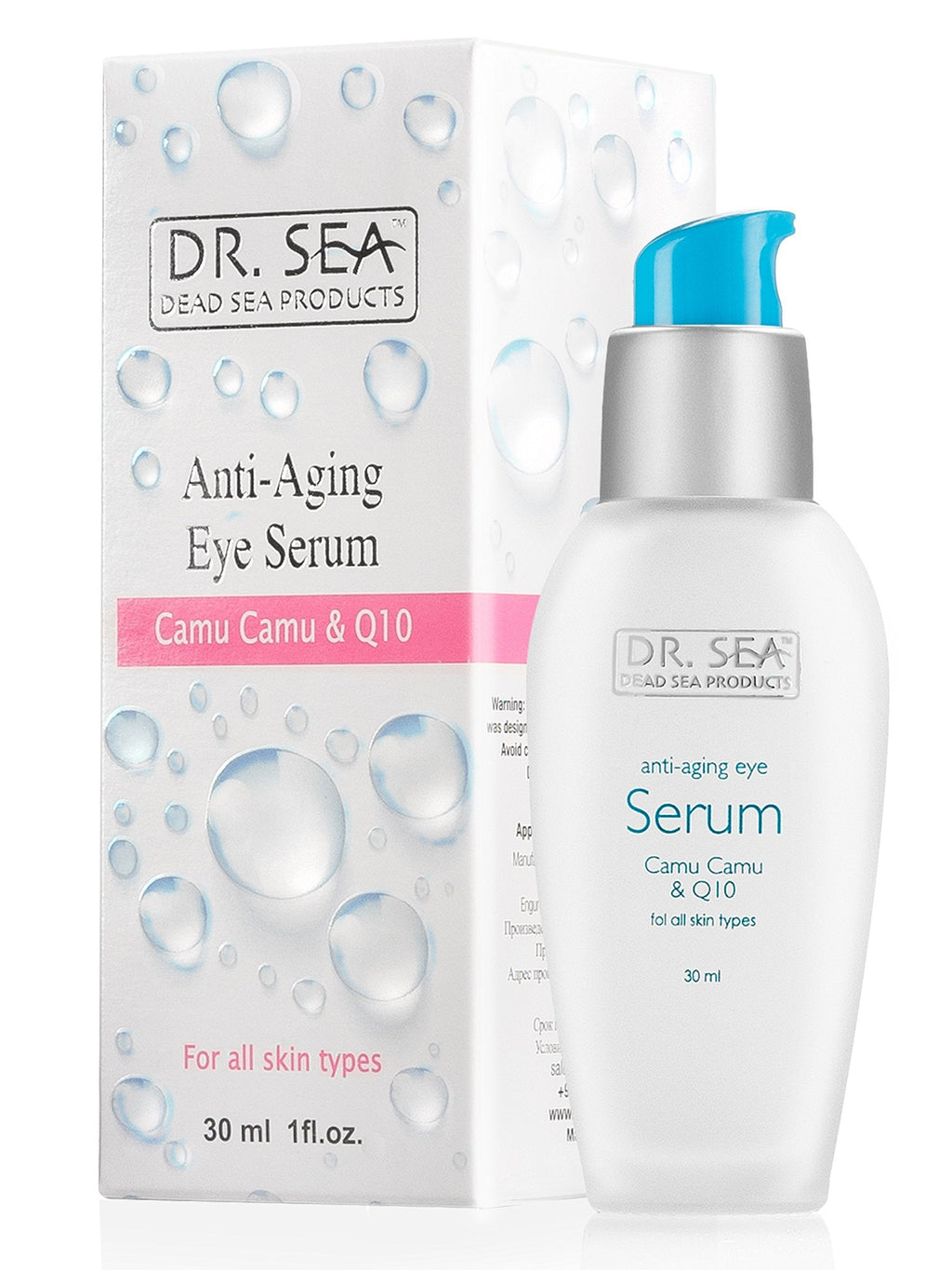 Dr Sea Anti Ageing Eye Serum with Camu Camu & Q10, 30 ml - NewNest Australia