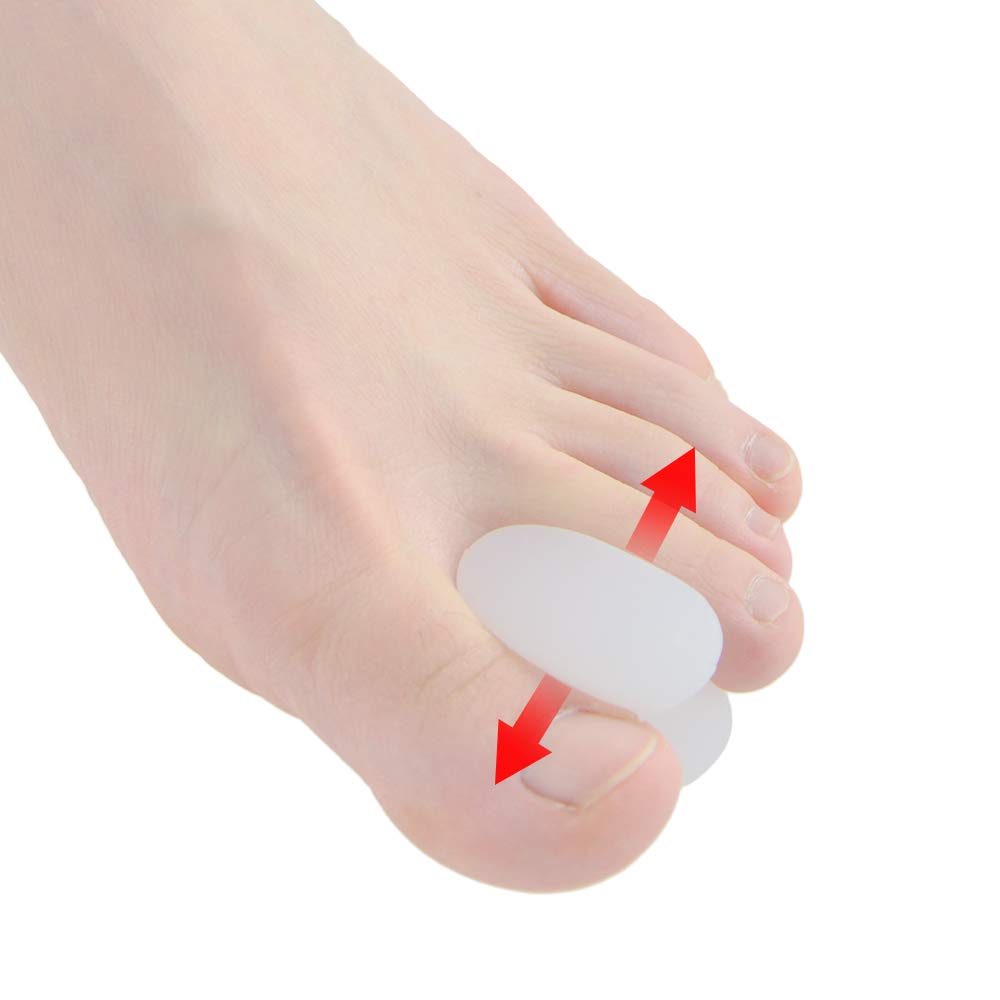 Pedimend™ 3 Pairs Silicone Bunion Straightener Corrector Regulator | Big Toe Hallux Valgus Pain Relief | Hammer Toe Divider | Toe Orthotics | Mineral Gel Separator Spreader Spacer | Nail Correction - NewNest Australia