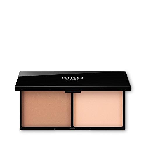 KIKO Milano Smart Contouring Palette 02 | Bronzer and highlighter palette for contouring the face 02 Light To Medium - NewNest Australia