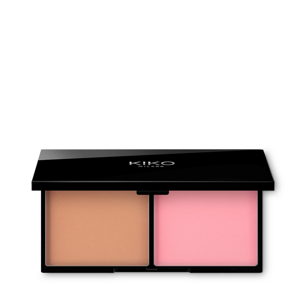 KIKO Milano Smart Blush And Bronzer Palette 01 | Blush and bronzer palette 01 Cinnamon And Tea Rose - NewNest Australia