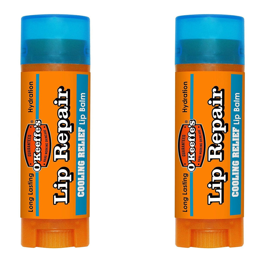 2 x O'Keeffe's Lip Balm Repair Stick Cooling 4.2g - NewNest Australia