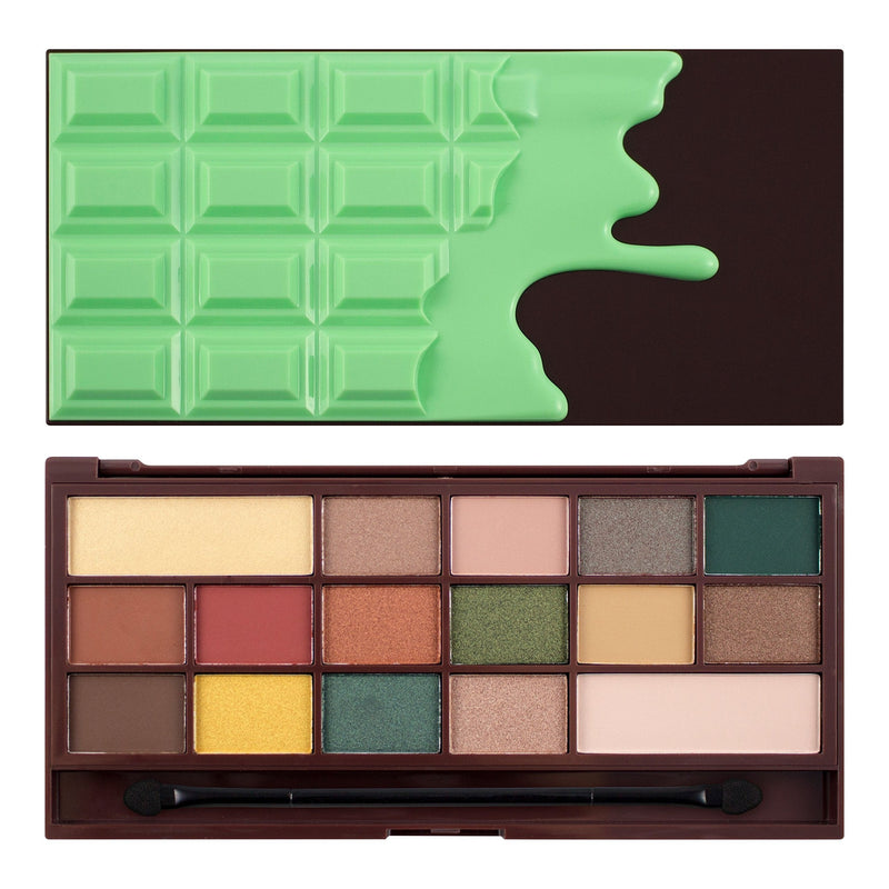 Makeup Revolution Eye Shadow Palette I Heart Makeup Mint Chocolate - NewNest Australia