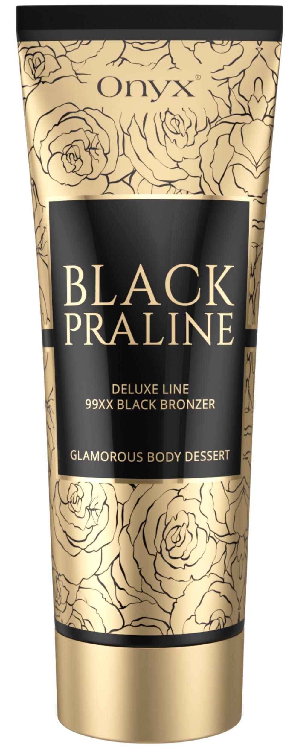 Onyx Black Praline Dark Sunbed Lotion Advanced Tanners Immediate Effects Powerful Skin Conditioning Formula - NewNest Australia