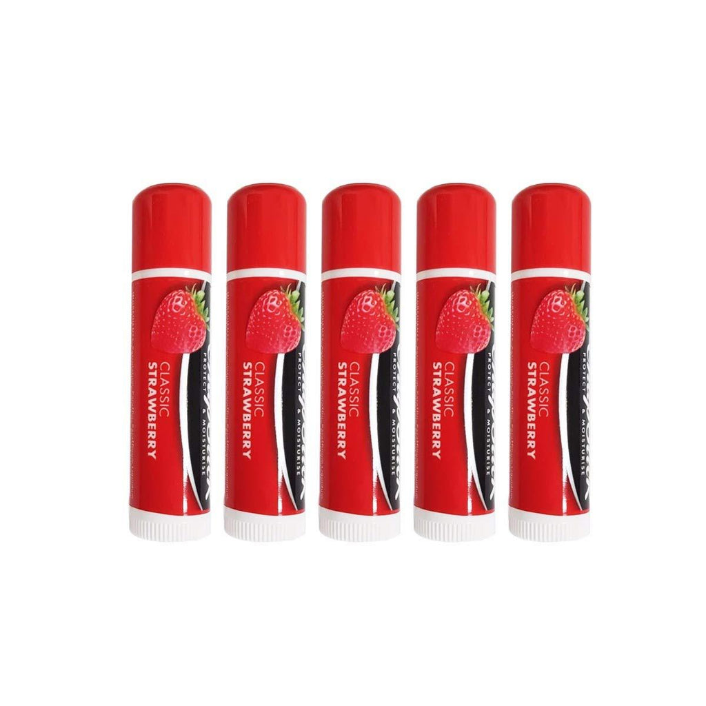 Chapstick Strawberry Flavour Lip Balm - Pack of 5 - NewNest Australia