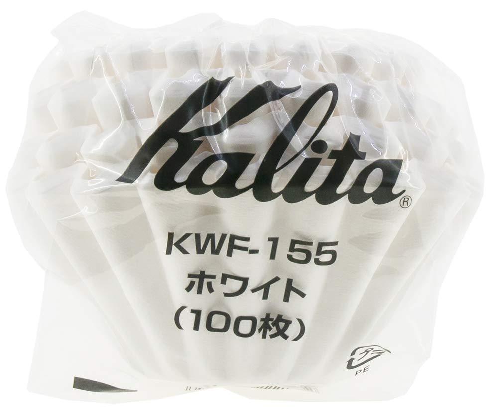 Kalita Wave 155 Filters, Pack of 100, White (22213) - NewNest Australia