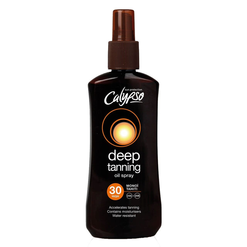 Calypso Deep Tanning Monoi Tahiti Oil Spray with SPF30, 200 ml, CALT30MON - NewNest Australia
