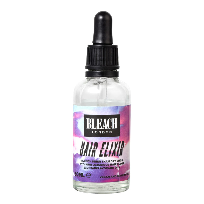 BLEACH LONDON Hair Elixir Serum- Helps quench drier than dry ends. Rich, instantly absorbed formula for a brilliant shine and silky finish minus the residue, 50 ml - NewNest Australia