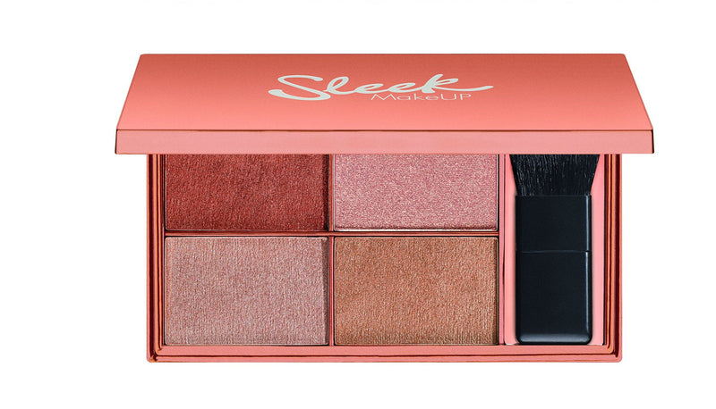 Sleek MakeUp Highlighting Palette Long Lasting Lightweight Intense Colour Easy to Blend, Copperplate, 9 gram - NewNest Australia