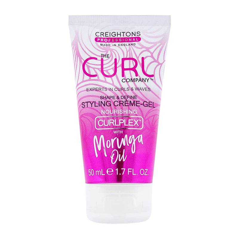 Creightons Professional The Curl Company Shape and Define Styling Creme-Gel (50 ml Travel Size Mini) - Experts in Curls and Waves; Professionally Formulated with Nourishing Moringa Oil - NewNest Australia