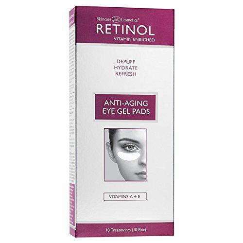 Retinol Anti-Aging De-Puffing Eye Gel Pads - 10 Treatments (10 Pairs) - NewNest Australia