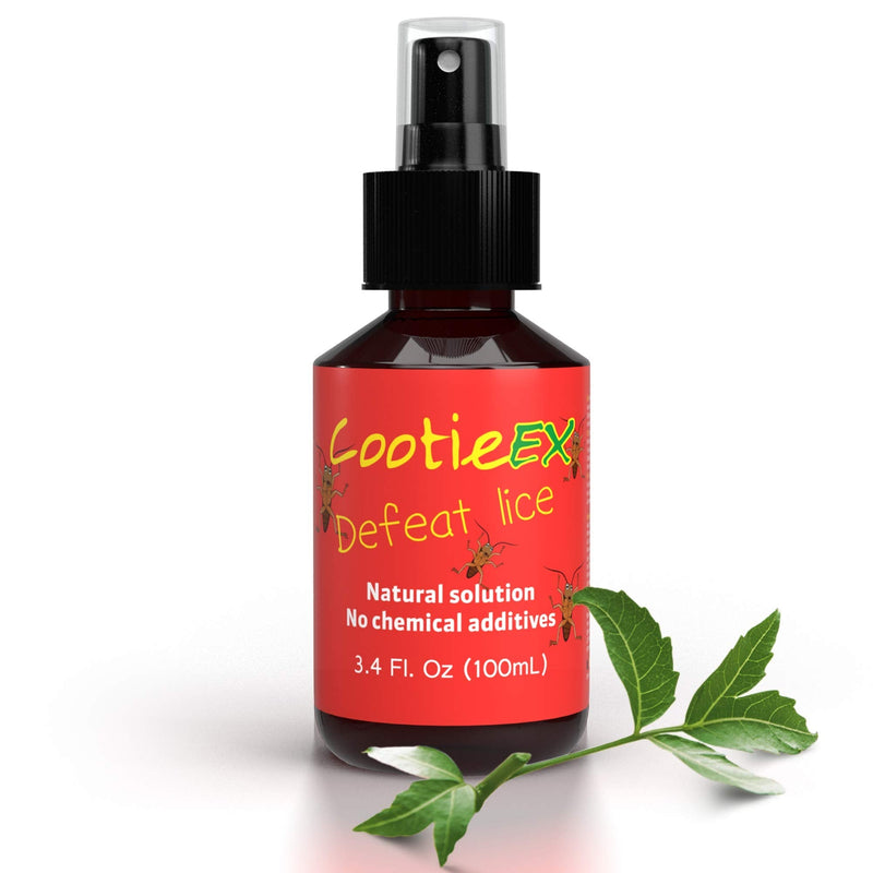 CootieEx Head Lice Treatments with Lavender Oil for Hair - Natural Nit Treatment - Prevent Head Lice Infestations: Anti Nits Head Lice Treatment - Alternative to Nit Shampoo & Head Lice Shampoo, 100ml - NewNest Australia
