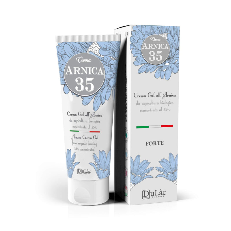 Dulàc Arnica Gel Cream Extra Strong 50ml Great for Muscle and Joint Massage, Even After Sports, Made in Italy with 35% Organic Arnica Montana, Cooling Effect - NewNest Australia
