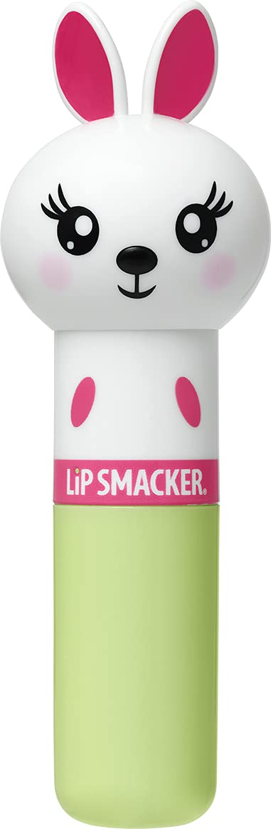 Lip Smacker - Lippy Pals Collection - Bunny Lip Balm for Kids - Hoppy Carrot Cake Flavour - Sweet Gift for your Friends with Animal Figures - Bunny Single Blister Pack - NewNest Australia