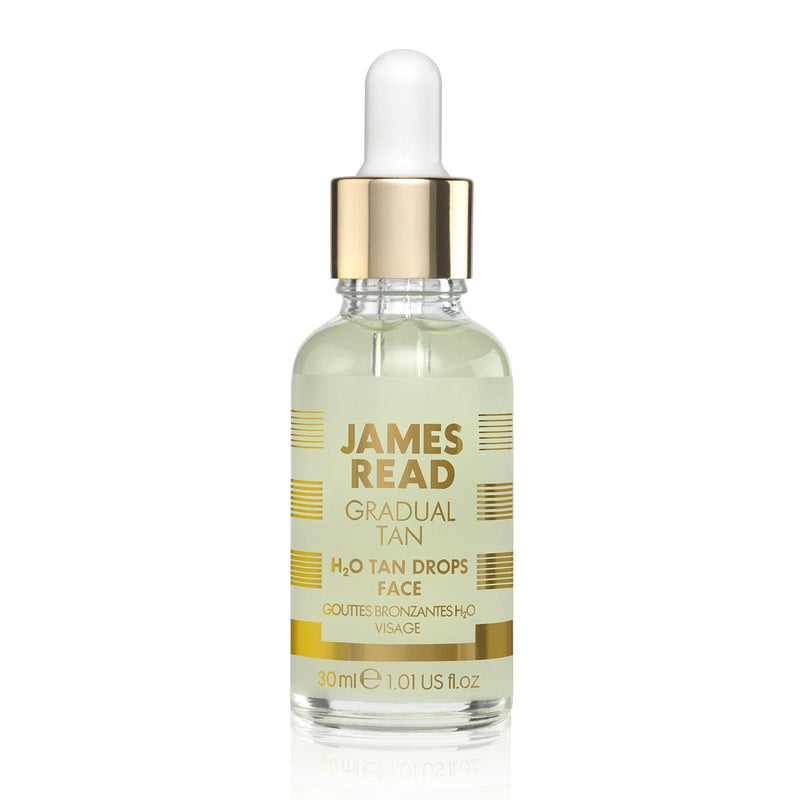 JAMES READ H20 Gradual Tan Drops Face (30ml) Works with Your Daily Skin-Care - for Natural Glowing Complexion - Featuring TANTONE Technology®, Suitable for All Skin Types & Vegan-Friendly - NewNest Australia