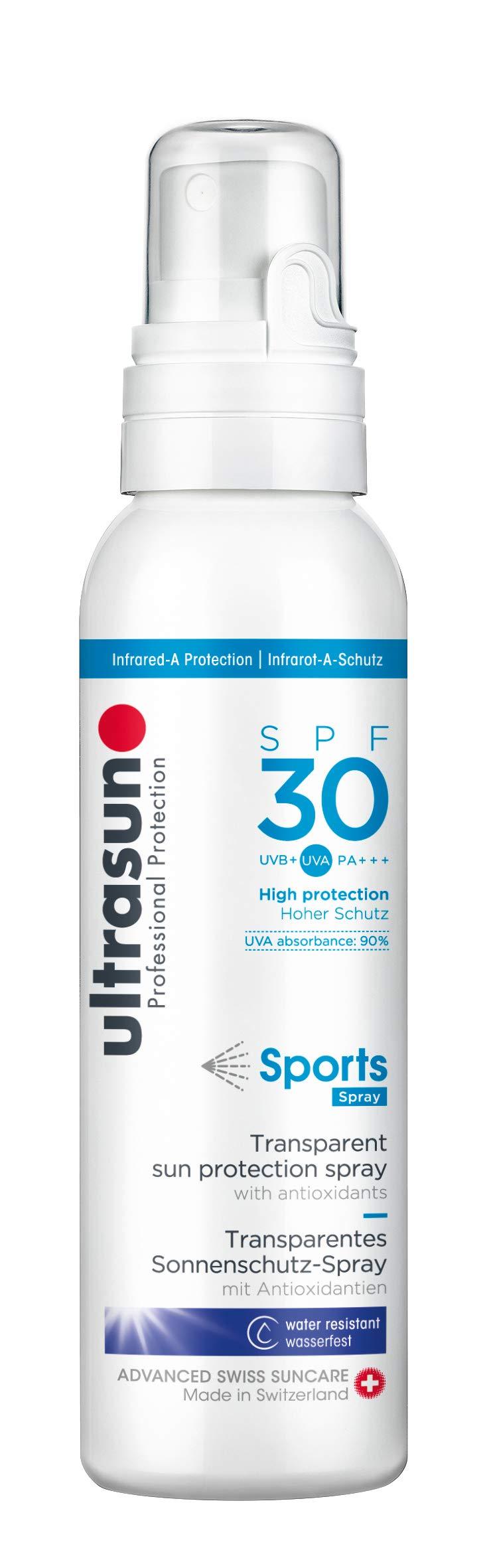 ultrasun Sports Clear Spray Long Lasting Sun Protection SPF30, 150ml - NewNest Australia