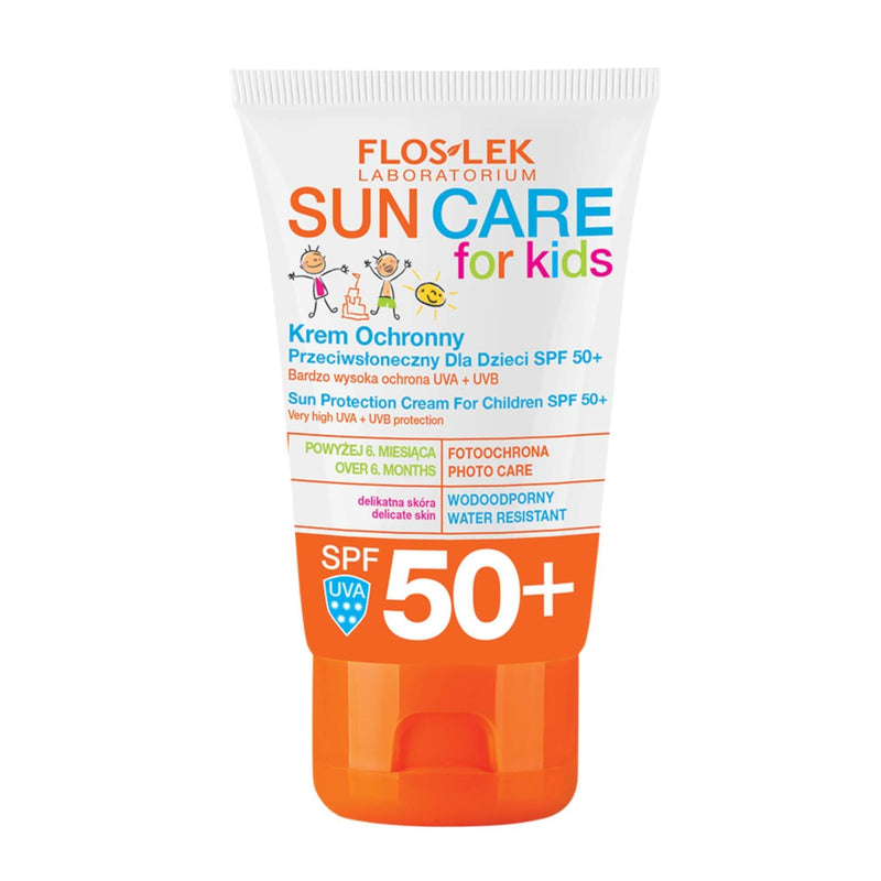 FLOSLEK Sun Protection Cream for Children SPF 50+ | 50 ml | Delicate Skin Protection | Intended for Kids Over 6 Months Old | Manufactured in EU - NewNest Australia