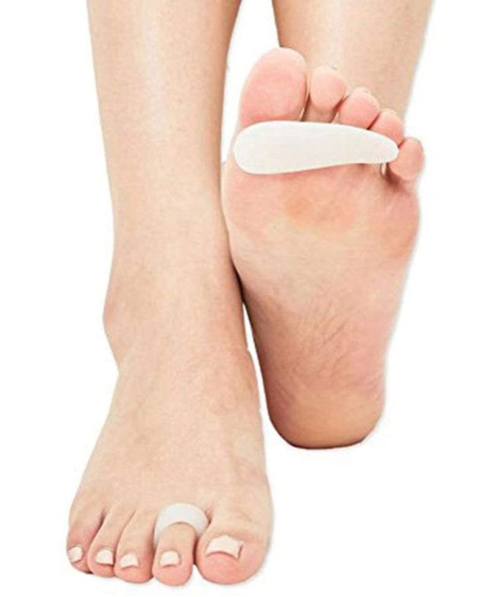 PEDIMEND™ Silicone Gel Single Loop Hammer Toe Cushion (1PAIR) - Corrector & Straightener for Curled, Curved, Claw & Mallet Toe Relief - Straightened Bent Toe – Unisex – Foot Care - NewNest Australia