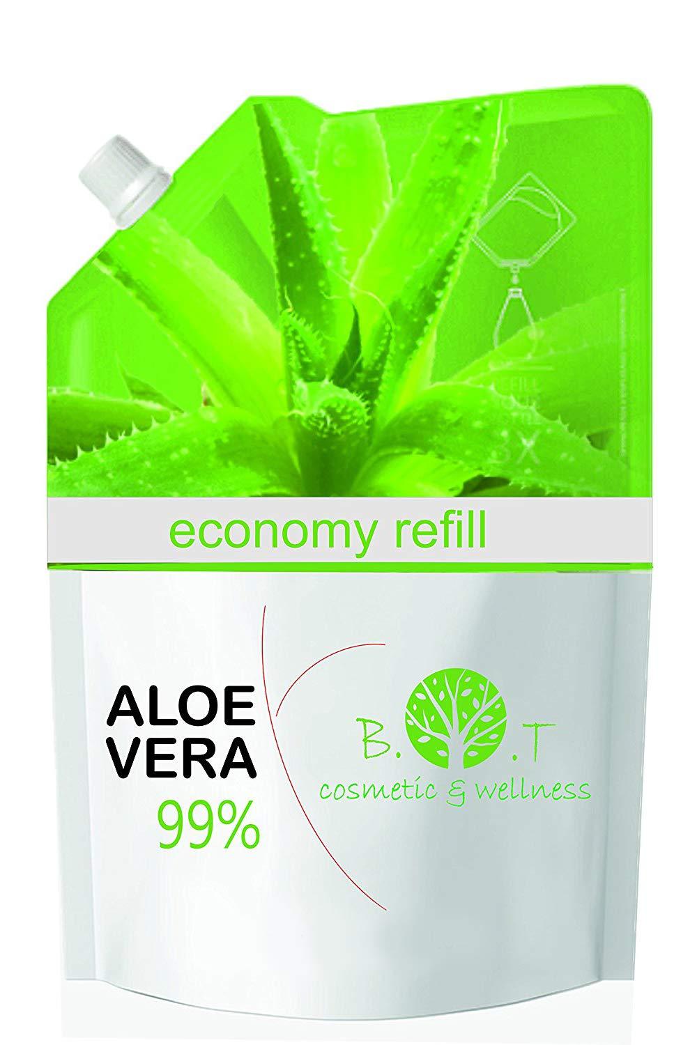 Aloe Vera Gel 99% Pure Fresh Aloe Juice from Canary 176 Fl oz I 5000 ML 100% Natural - NewNest Australia