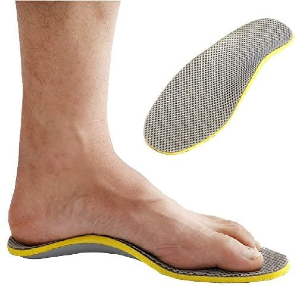 PEDIMEND™ Orthotic Flat Foot High Arch Heel Support Shoe Inserts (1PAIR - 2PCS) | Arch Support for Plantar Fasciitis - Built specifically to Relieve Foot Pain and Aches (Small: UK 3-6) Small: UK 3-6 - NewNest Australia