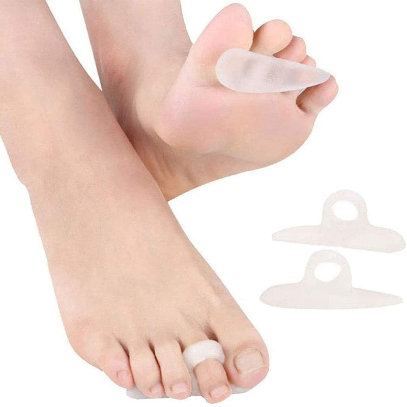 Pedimend™ Silicone Gel Toe Straightener | Toe Separators for Hammer Toes | Claw Toe Corrector | Ideal for Overlapping Toes | Reduces Toe & Foot Discomfort | for Men & Women | Foot Care Pink - NewNest Australia