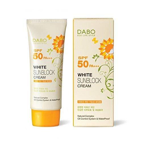 DABO White Sunblock Cream SPF50 PA+++ (70ml) - NewNest Australia