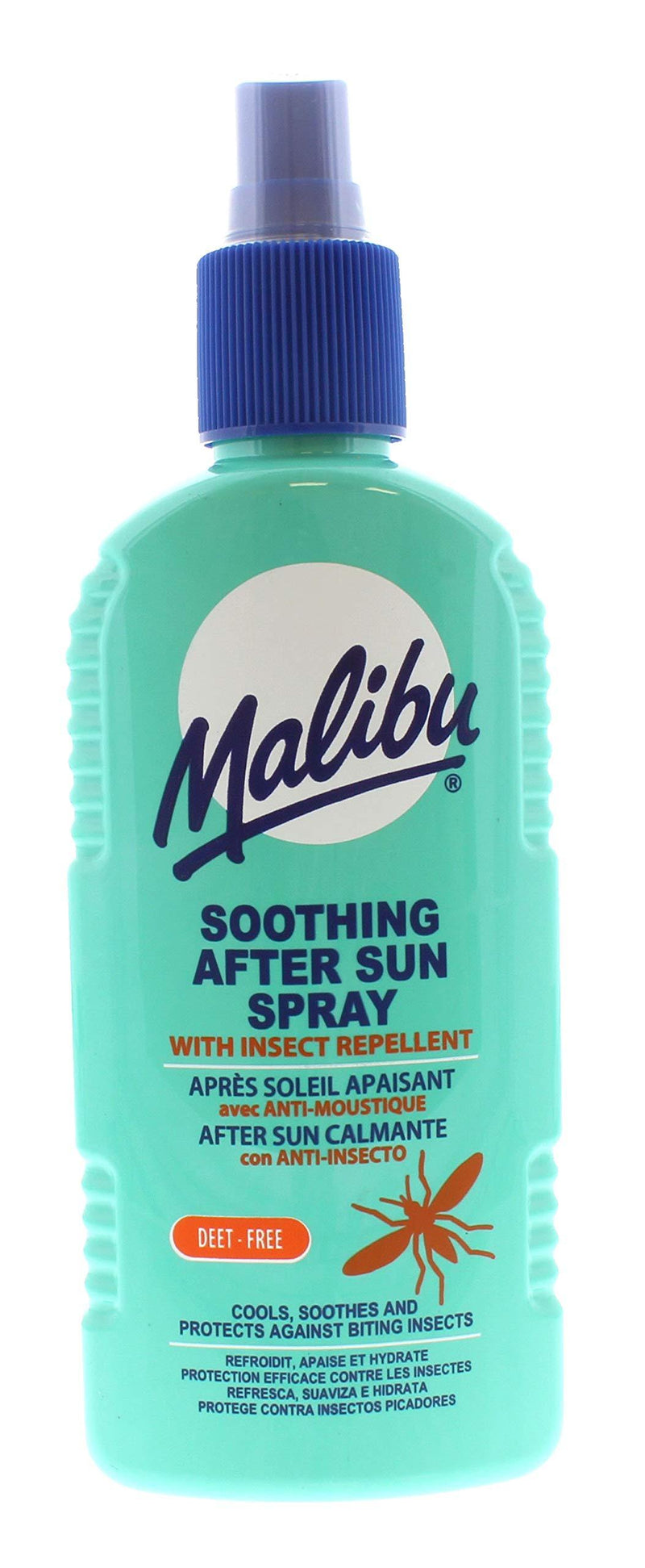 Malibu Soothing Moisturising After-Sun Spray with Insect Repellent, 200ml - NewNest Australia