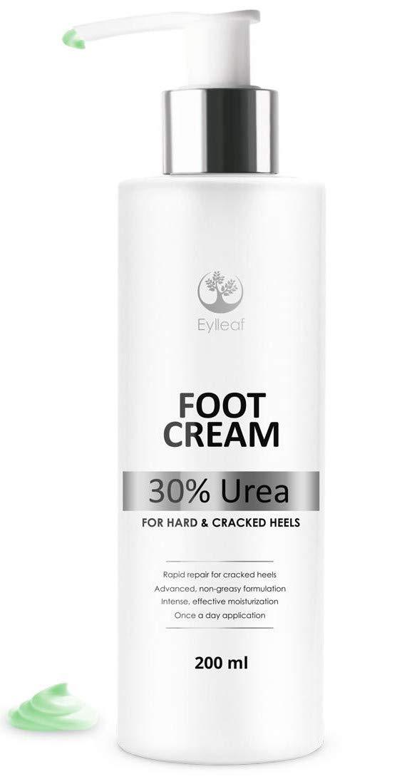 Foot Cream 30% Urea by Eylleaf - Foot Repair Treatment for Dry Feet and Cracked Heels 200ml - NewNest Australia