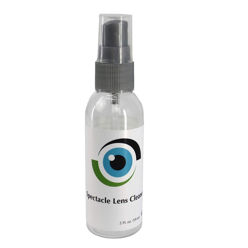 Leader Liquid Lens Cleaner 1 x 59ml / 2 Fl oz Bottles Eyeglasses, Glasses, Cameras and Other Lenses - Alcohol Free Cleaning Solution Spray - Suitable for All Coatings by Sports World Vision - NewNest Australia