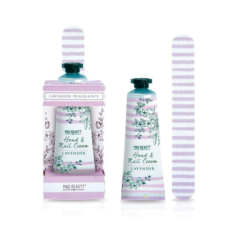 Mad Beauty Lavender Hand Cream and Nail File Gift Set, 30ml - NewNest Australia