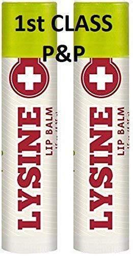 LYSINE Lip Balm 2 Tube Saver Pack 0.15 OZ (4 g) Fast Dispatch 312 - NewNest Australia