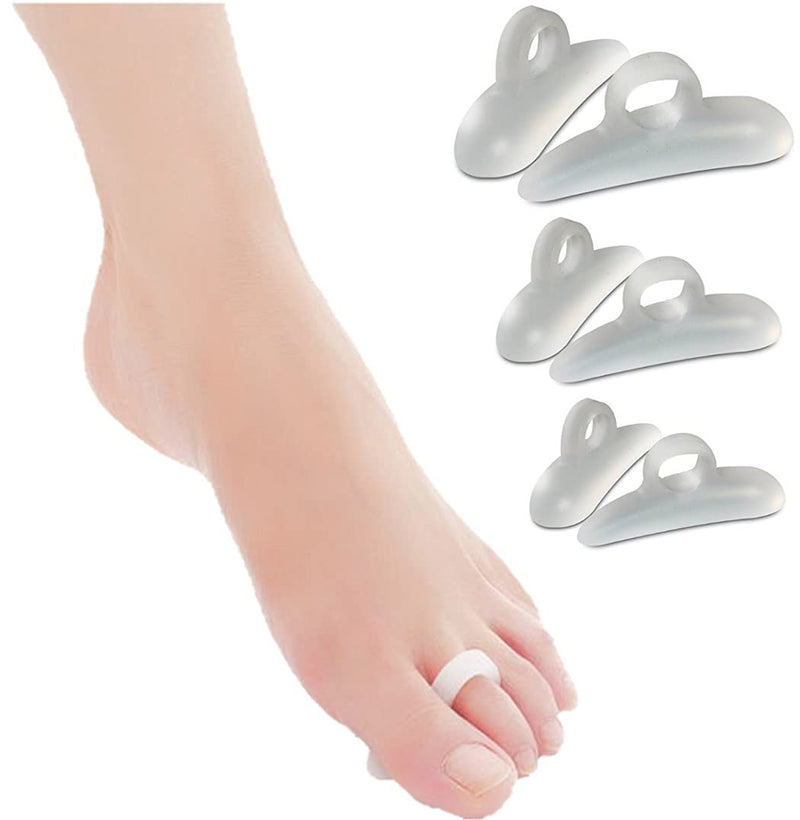 PEDIMEND™ Single Loop Hammer Toe Cushion (3PAIR) - Toe Straightener - Gel Toe Pad Helps to Support Hammer, Claw & Mallet Toes - One Size Fits Most - Unisex - Foot Care - NewNest Australia