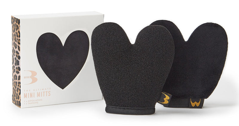 Tanning and Exfoliation mini mitts for face and hands, by Bronzie - NewNest Australia