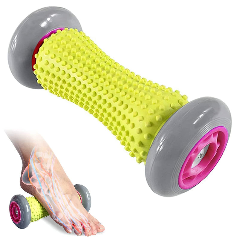 LassZone Foot Massage Roller Muscle Relaxation Applicable for Arm Leg and The Whole Body to Relieve Pain and Tiredness, Plantar Fasciitis Stick Deep Release Pressure Used at Home and Office Grey - NewNest Australia