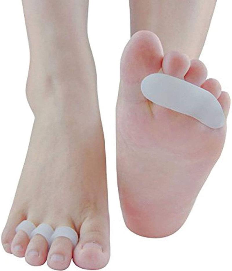 6X Pedimend Gel Hammer Toe Splint Cushion | Hammer Toe Crest Pad | Gel Toe Separators | Toe Supports Hammertoes | Overlapping Toe Spacers | For Men and Women | Foot Care - NewNest Australia