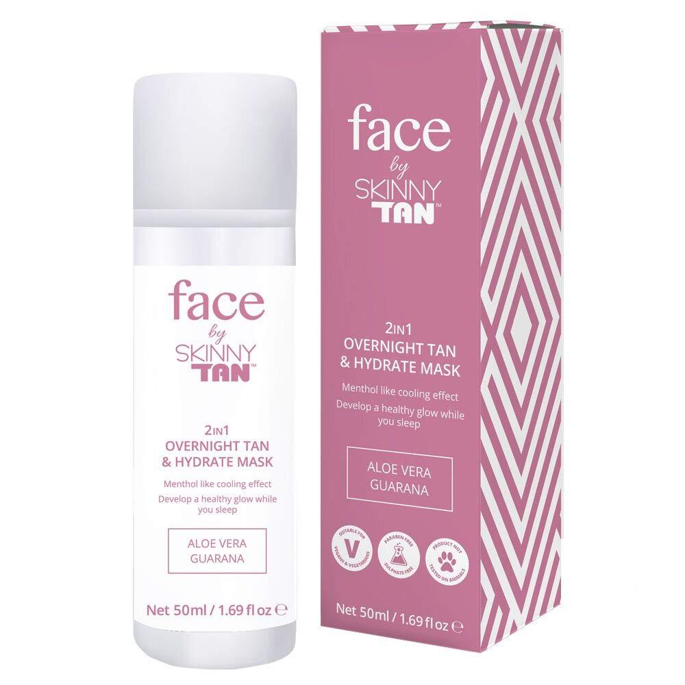 Skinny Tan Face by Skinny Tan Overnight Tanning Treatment Mask, 50 ml - NewNest Australia