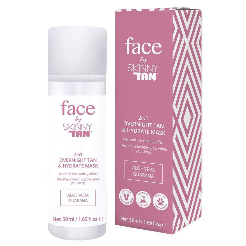 Skinny Tan Face by Skinny Tan Overnight Tanning Treatment Mask, 50 ml - NewNest Australia