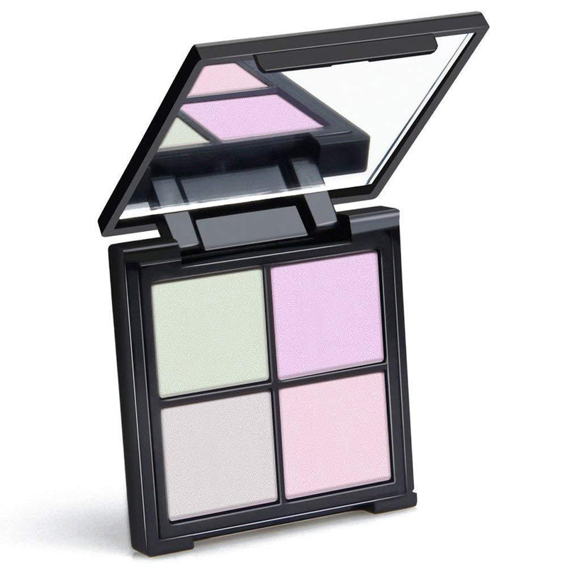 Highlighter 4 Colors Glow Kit Makeup Powder Face Illuminating Repair Highlighting Bronzer Palette - NewNest Australia