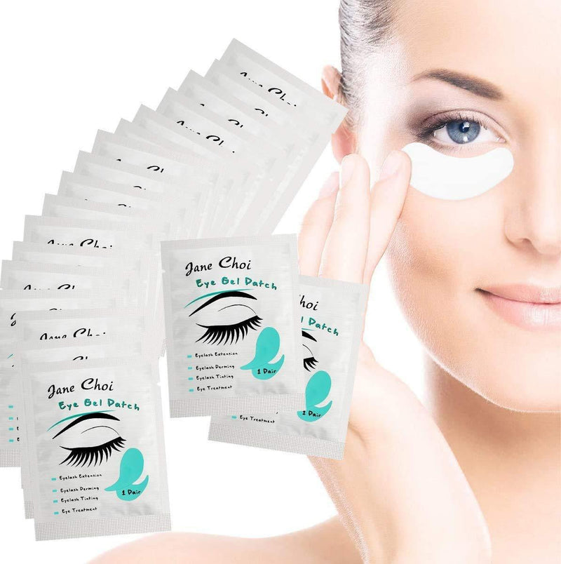 Eye Gel Pads, 50 Pairs of Eyelash Lash Extension Lint Free Under Eye Gel Pads Eye Patches For Pro Salon and Individual Eyelash Extension, Facials - NewNest Australia