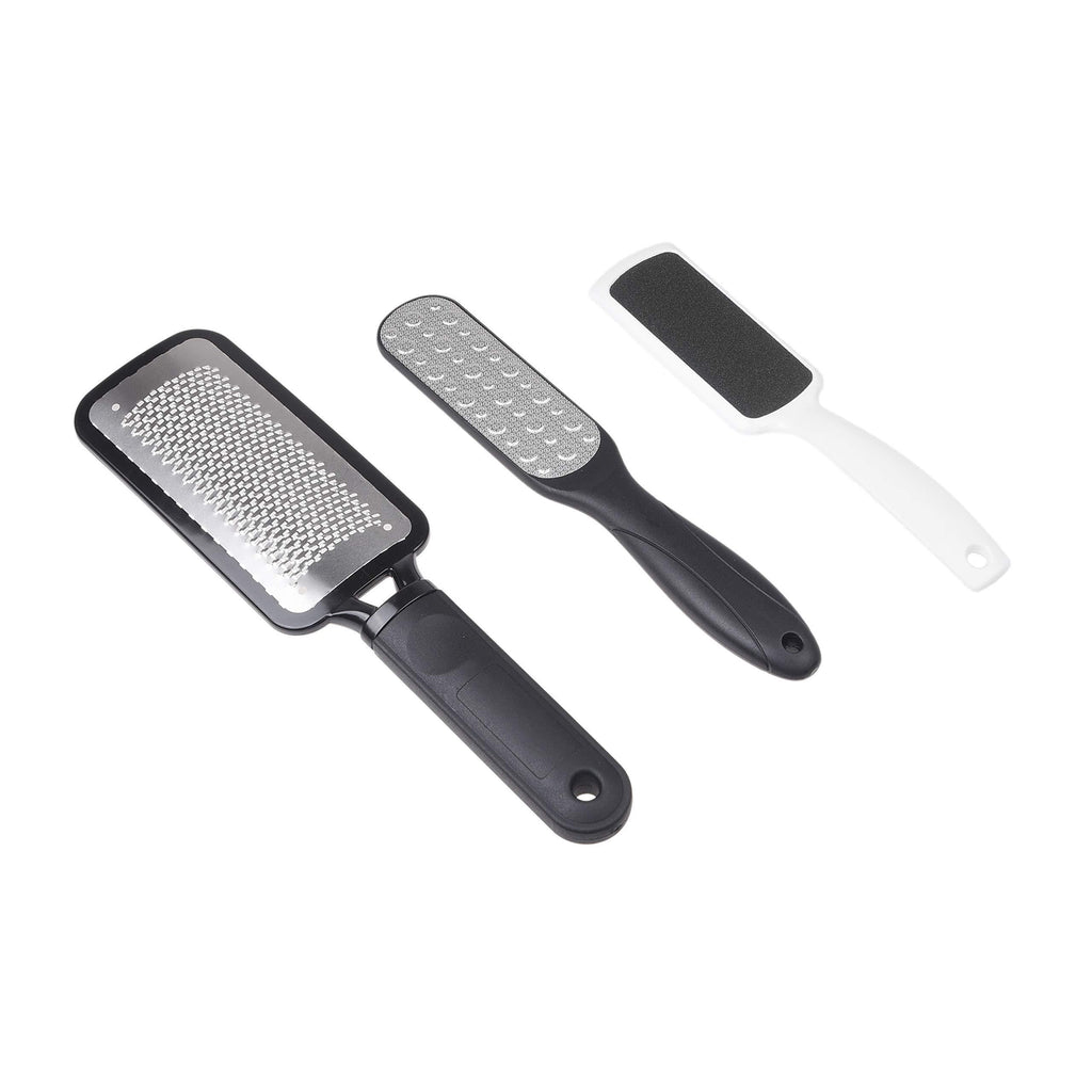 Foot Scrubbers - Pedicure Kit - File, Rasp, Callus Remover - For Scrubbing/Exfoliation/Dead Skin Removal/Peeling - Personal Care, Grooming - Beautiful Feet, Nails, Toes - Feel Fresh and Clean 3 Pack - NewNest Australia