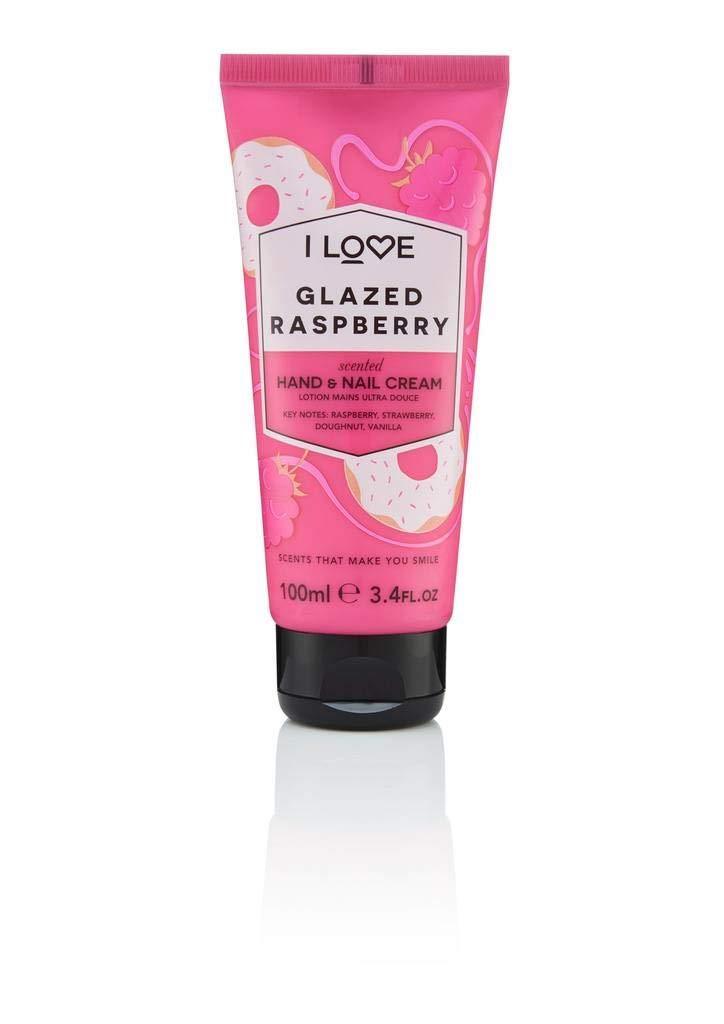 I Love Signature Glazed Raspberry Rejuvenating Hand and Nail Cream Containing Shea Butter & Organic Coconut Oil 100ml - NewNest Australia