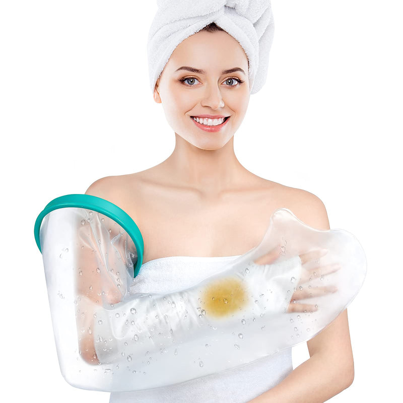 Cast Protectors,DOACT Arm Cast Cover for Shower Durable Cast Protector Keeps Hand Wrist Finger Elbow Cast Bandage Dry Waterproof Sleeve Bag for Broken Arm Reusable Watertight Seal Adult Full Arm 60cm Adults' full arm - NewNest Australia